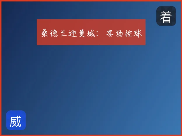 桑德兰迎曼城：客场控球